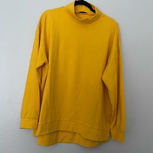 Zara oversized turtleneck sweatshirt
